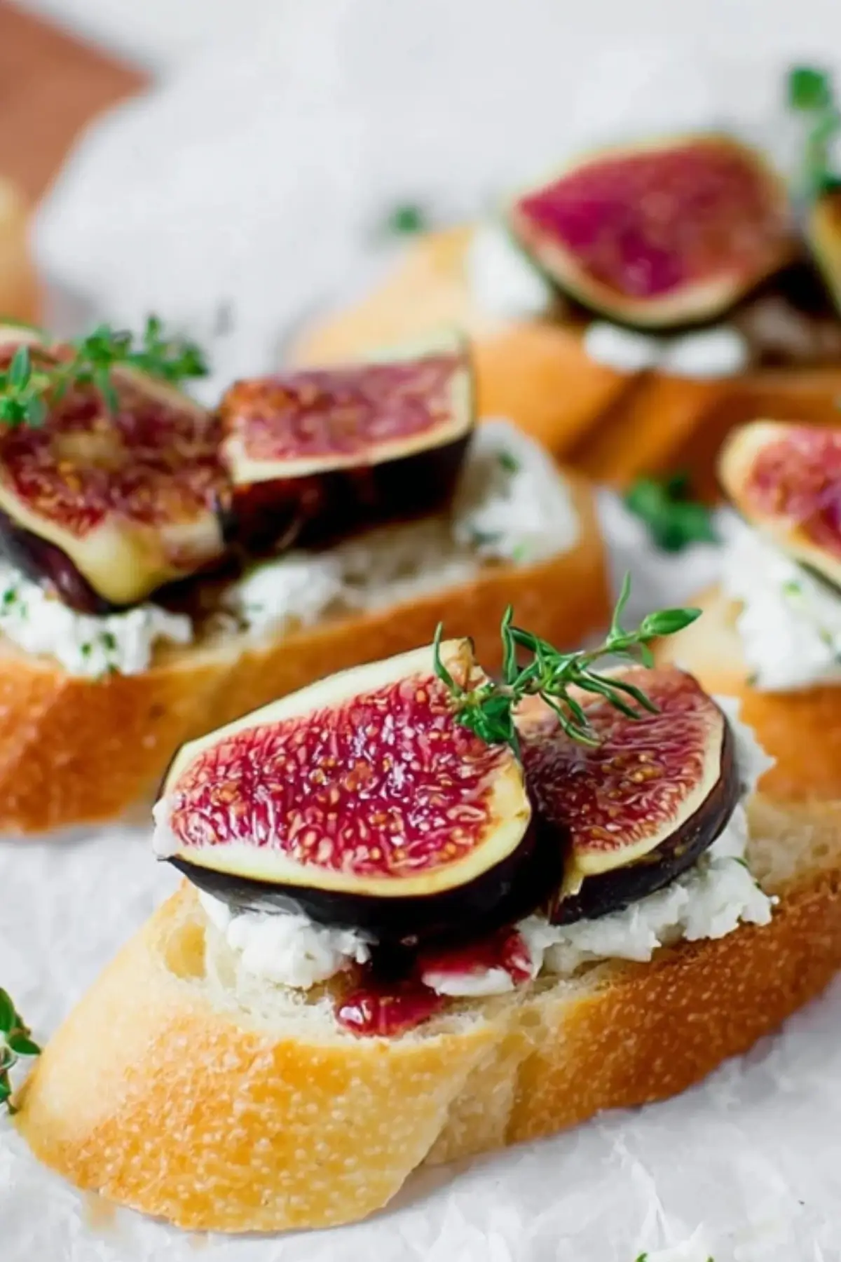 Fig and Goat Cheese Crostini