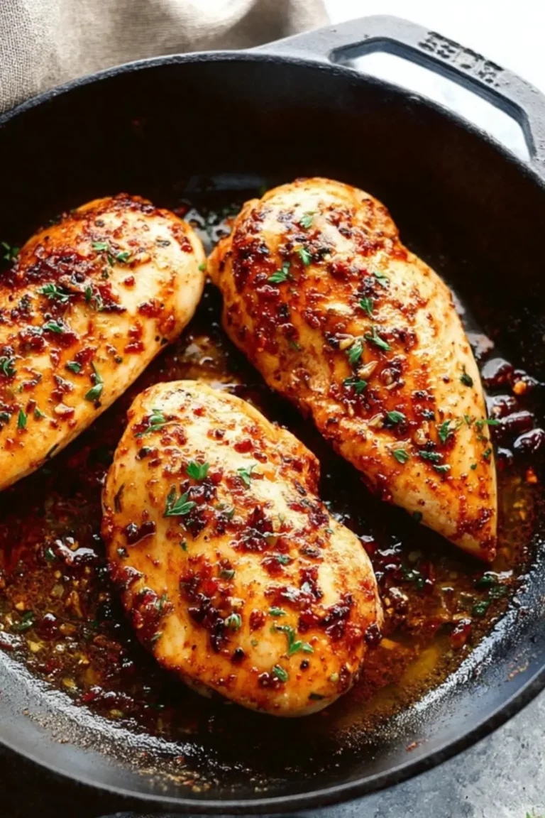 Garlic Butter Baked Chicken Breast