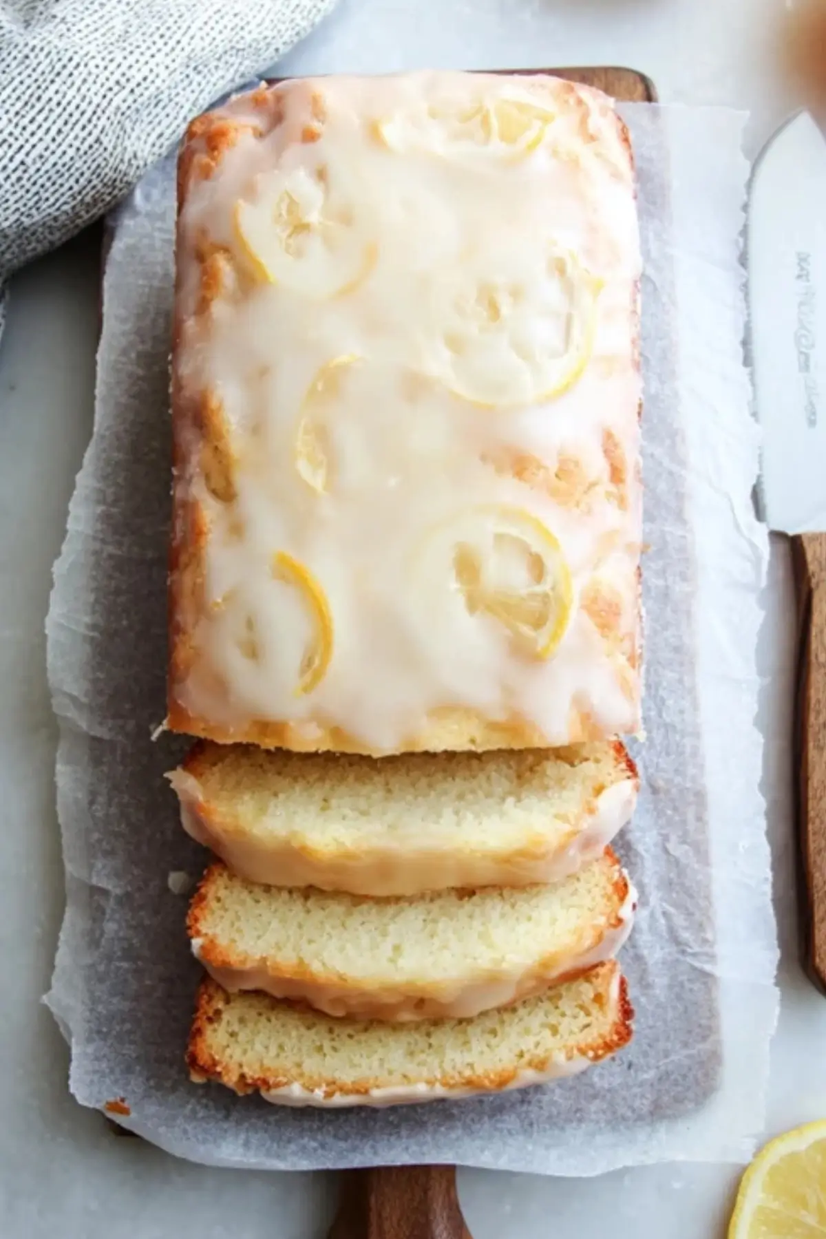 Greek Yogurt Lemon Loaf