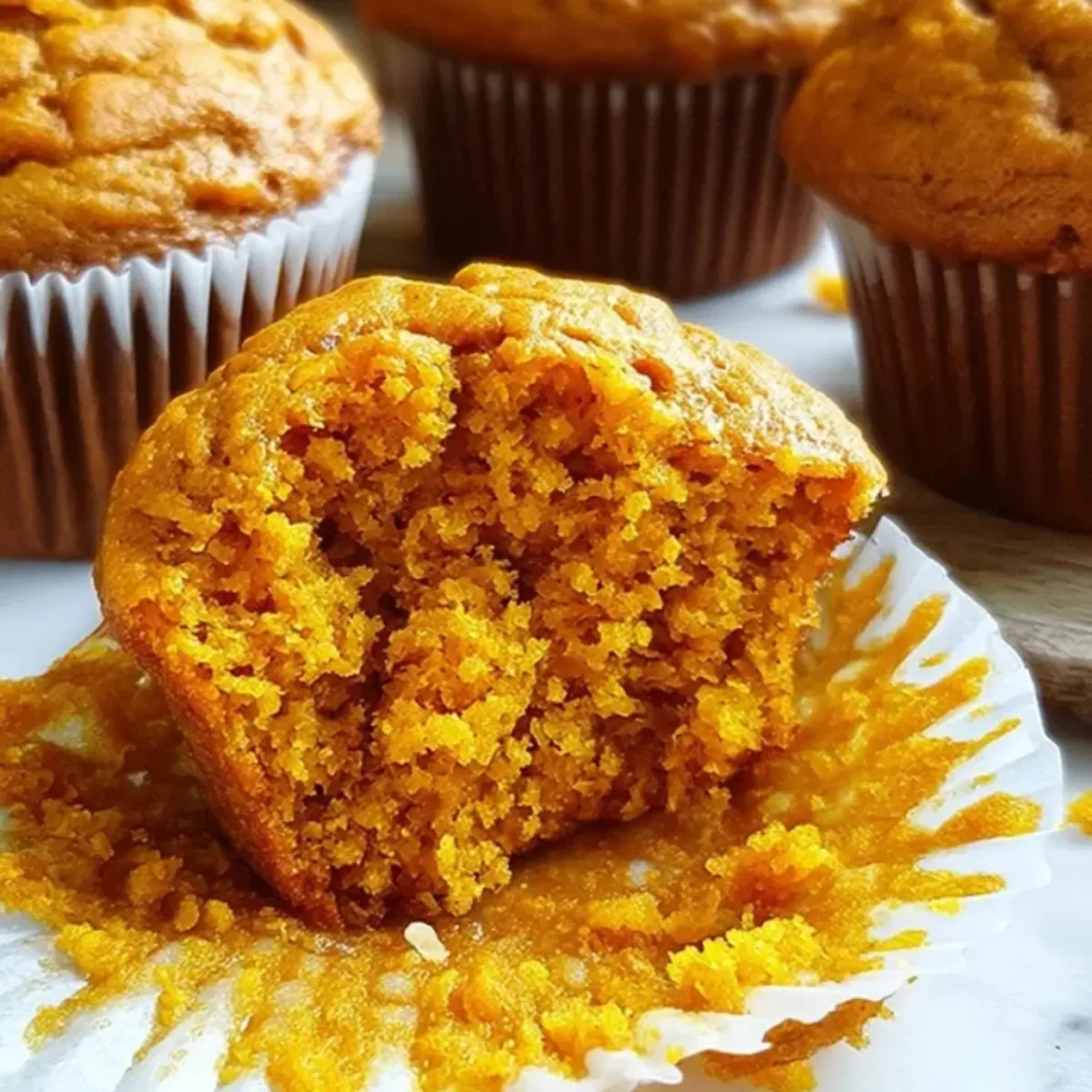 Greek Yogurt Pumpkin Muffins