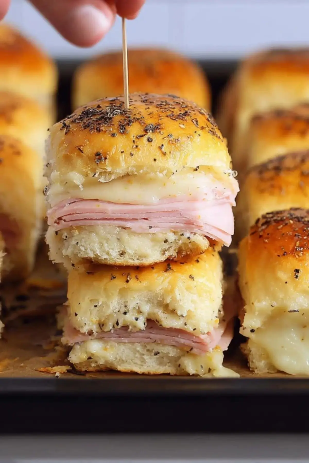 Ham and Havarti Cheese Sliders