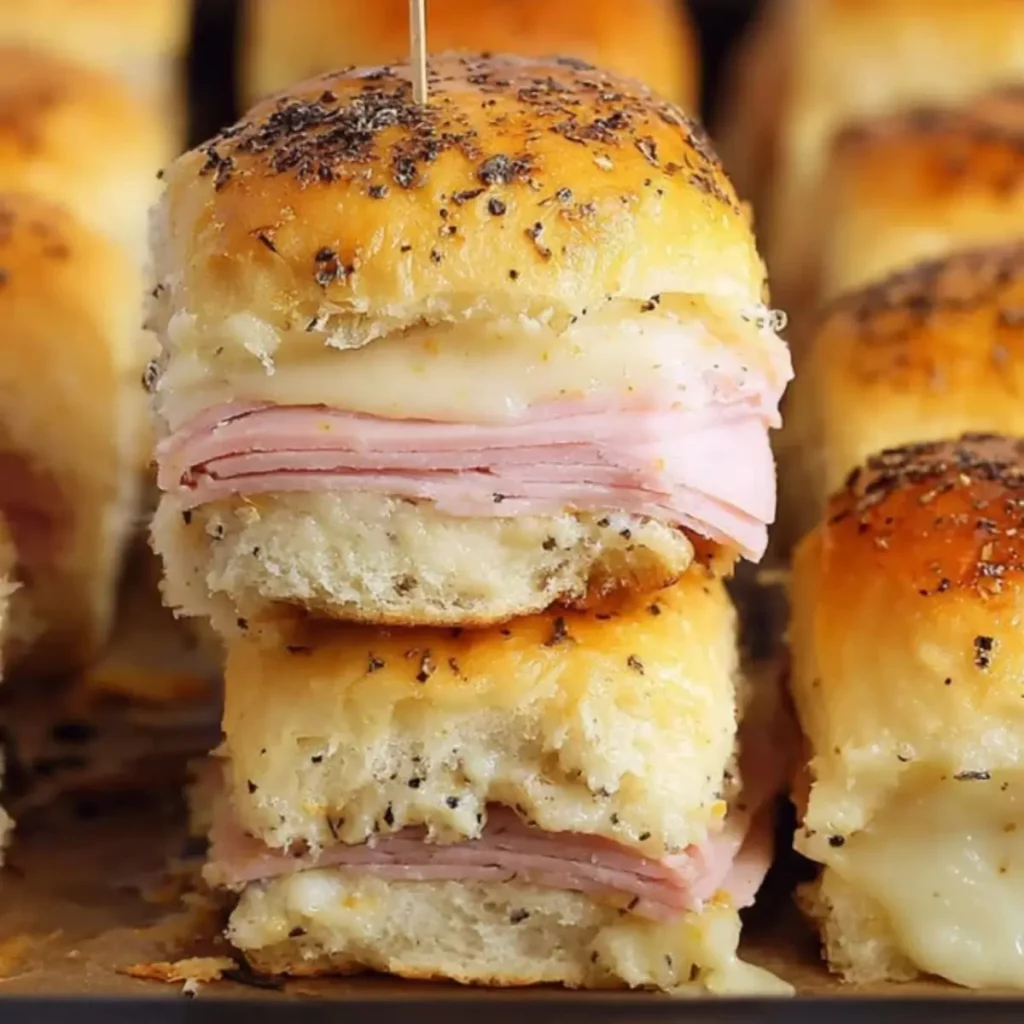 Ham and Havarti Cheese Sliders