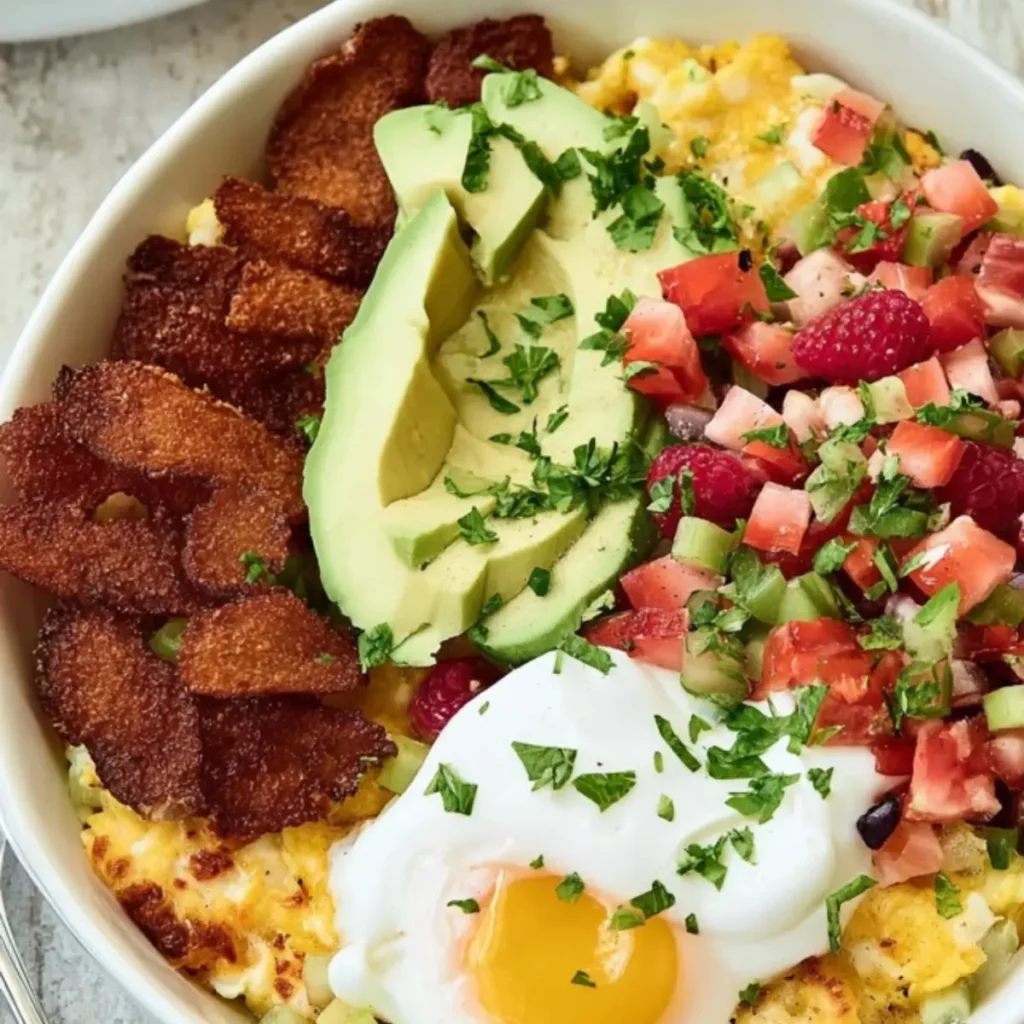 High Protein Breakfast Bowls