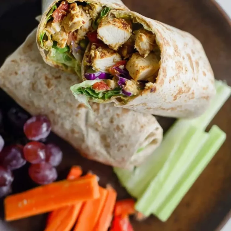 Honey Mustard Chicken Wraps