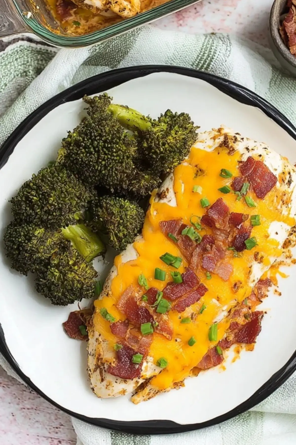 Keto Baked Crack Chicken - CookBakeShare