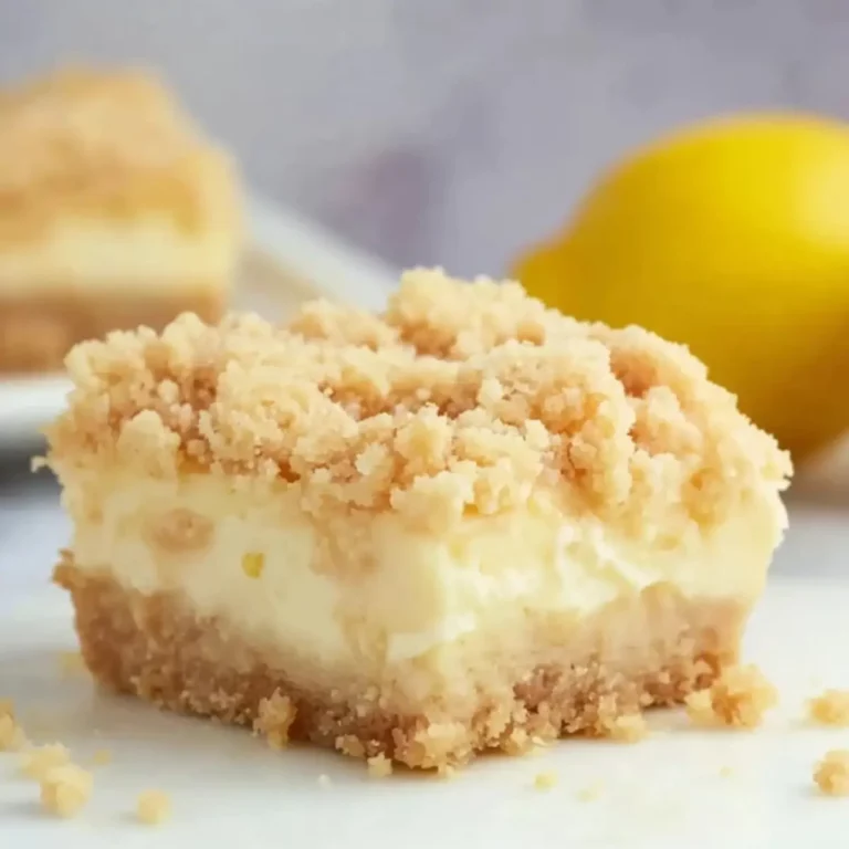 Lemon Cheesecake Crumb Bars