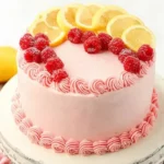 Lemon Raspberry Layer Cake