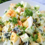 Low Carb Cucumber Egg Salad