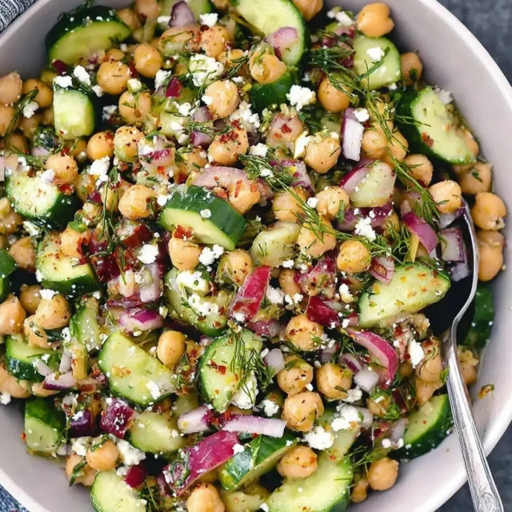 Mediterranean Chickpea Salad
