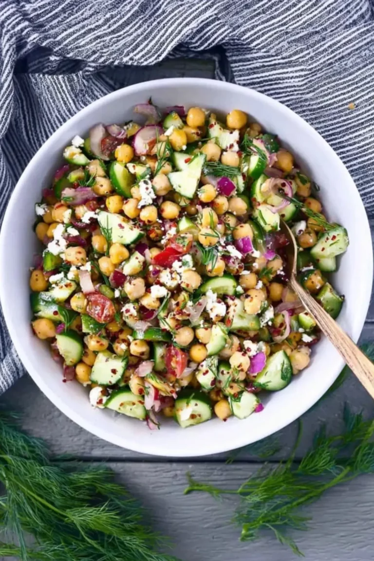 Mediterranean Chickpea Salad