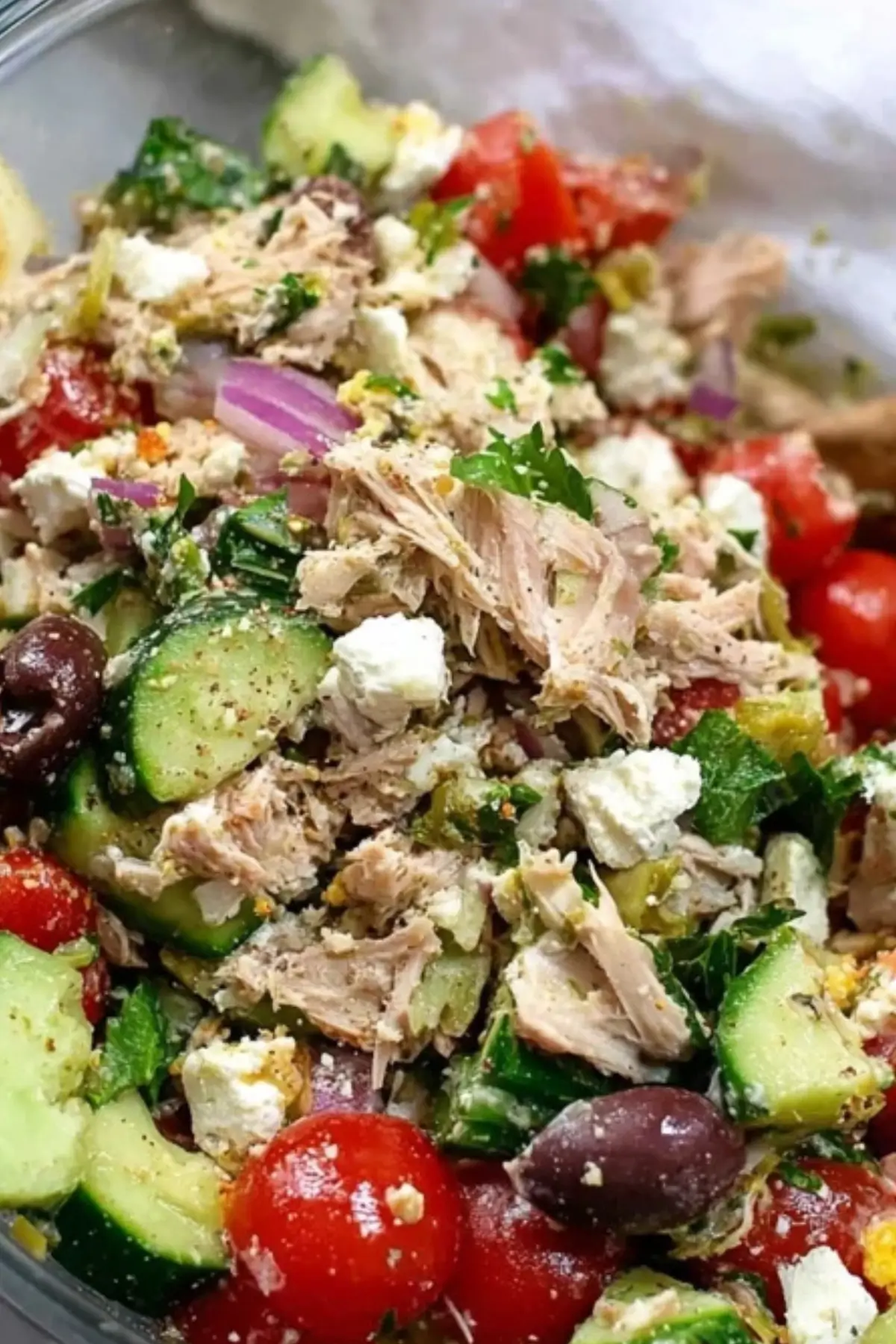 Mediterranean Tuna Salad