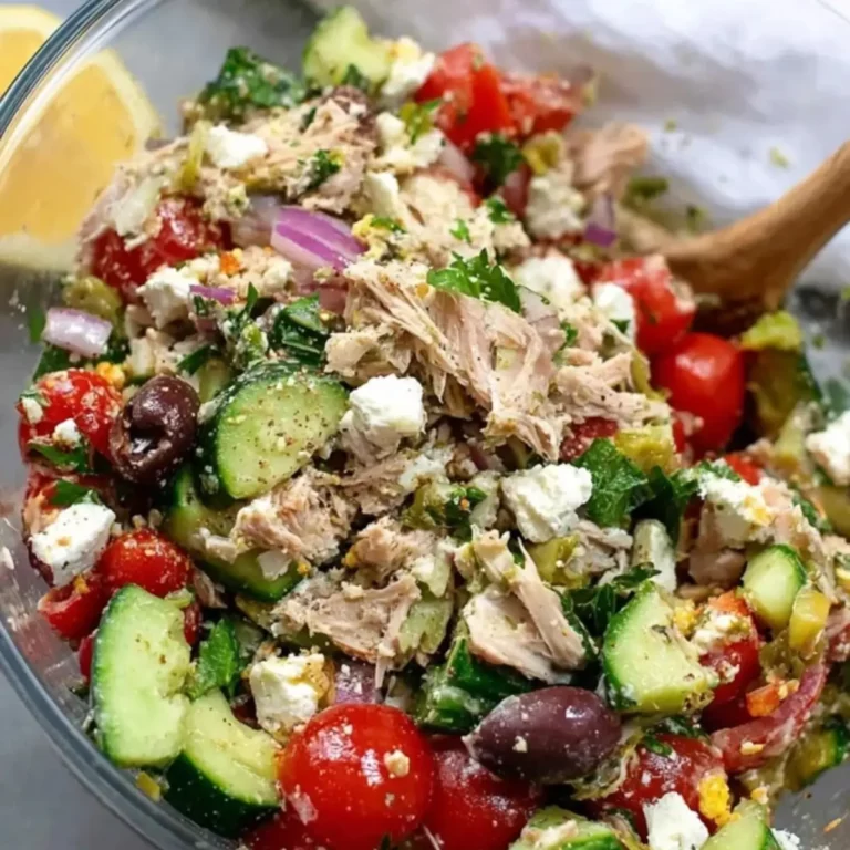 Mediterranean Tuna Salad