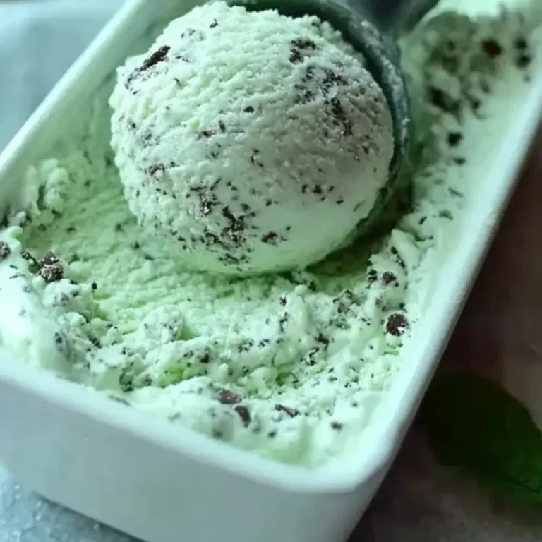 Mint Chocolate Chip Ice Cream