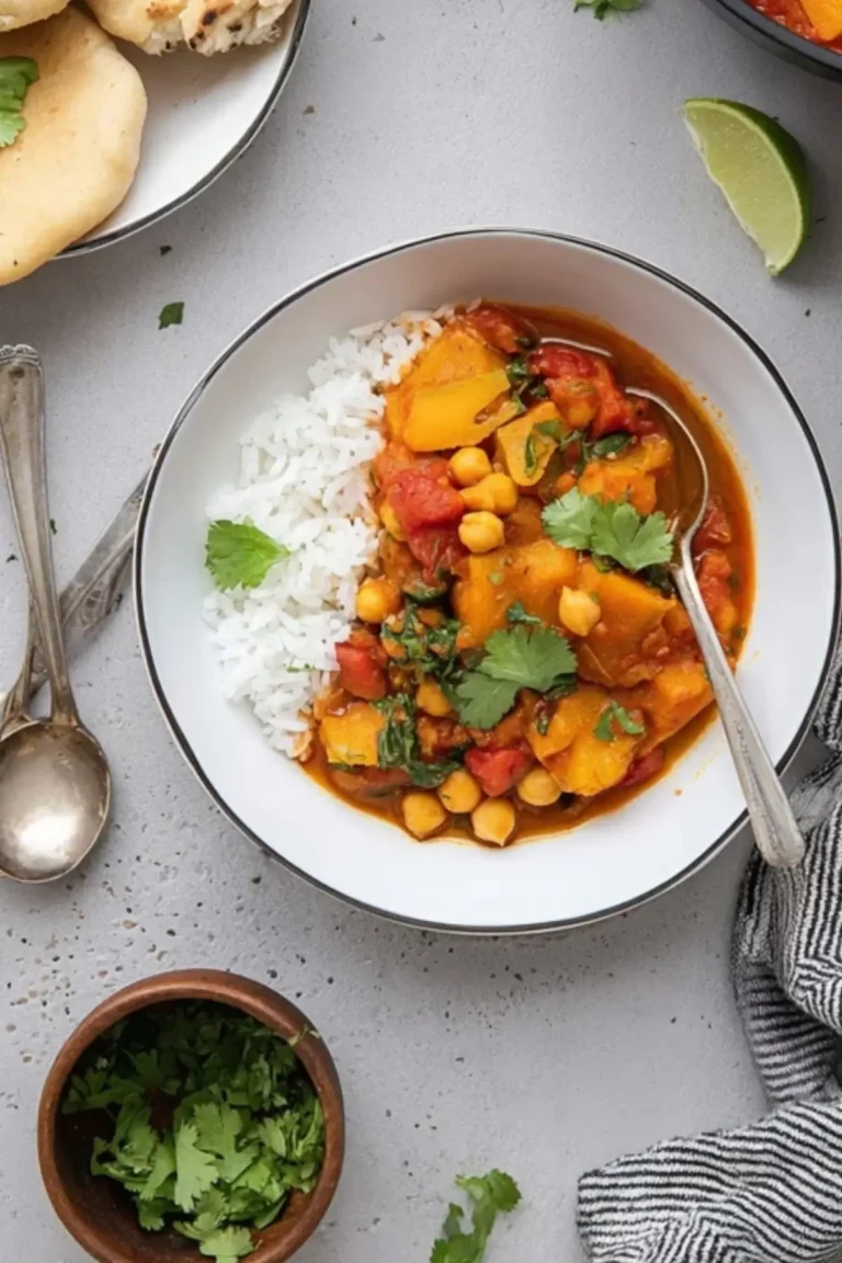 Moroccan Pumpkin & Chickpea Stew