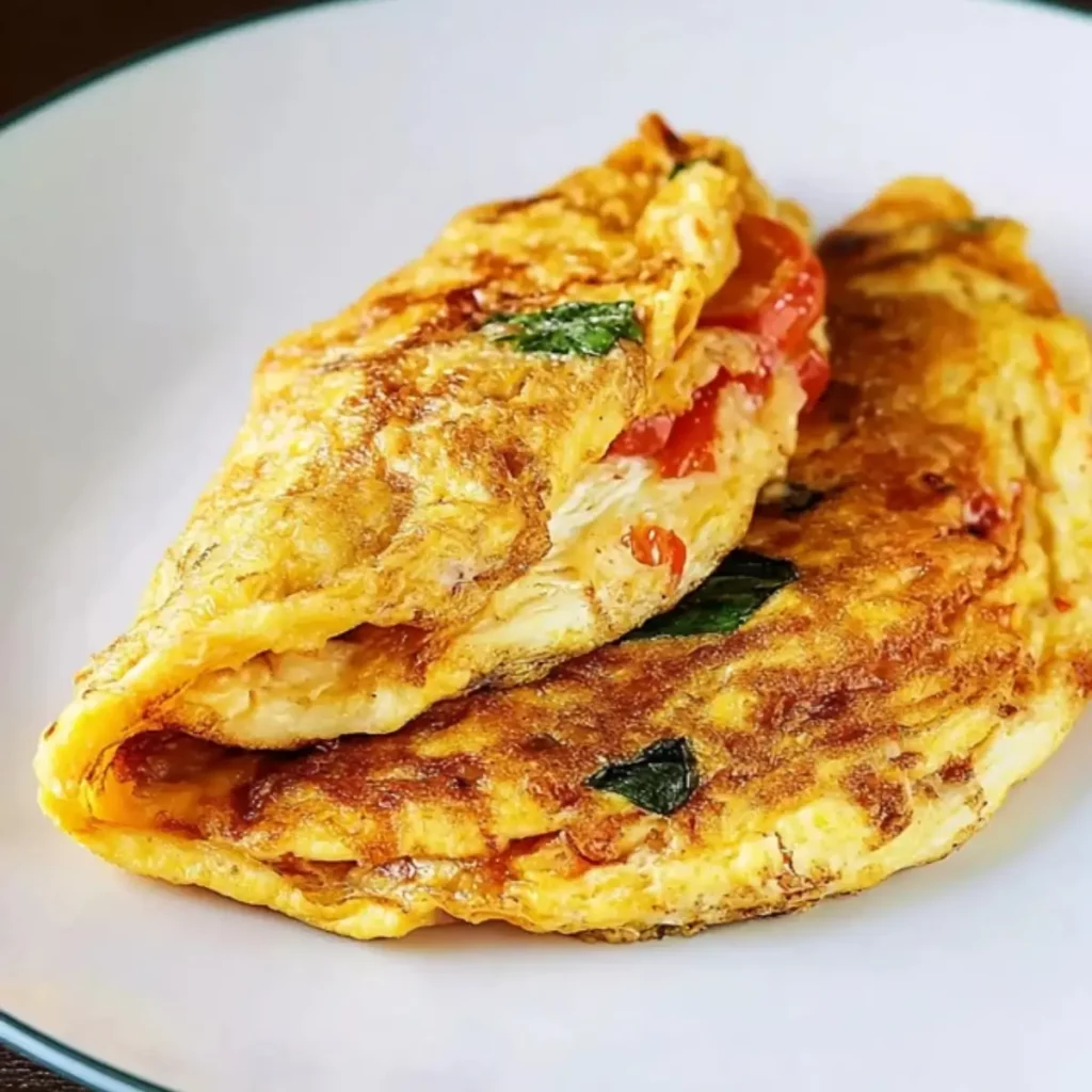 Mozzarella Cheese Omelette