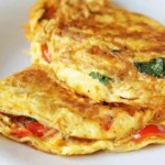 Mozzarella Cheese Omelette