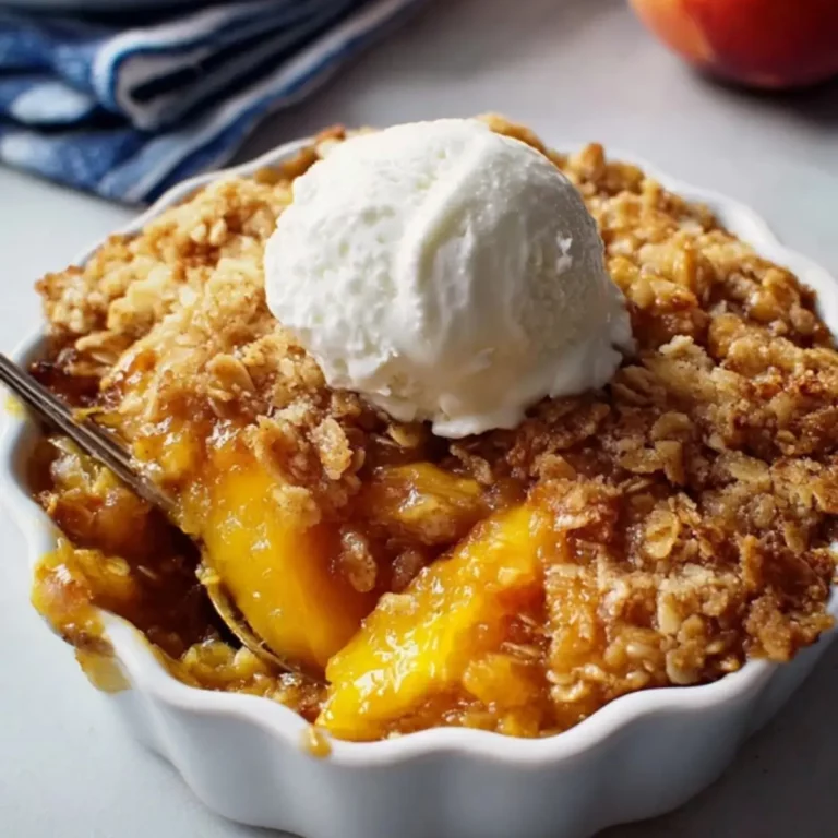Nectarine Brown Sugar Crisp