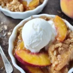 Nectarine Brown Sugar Crisp