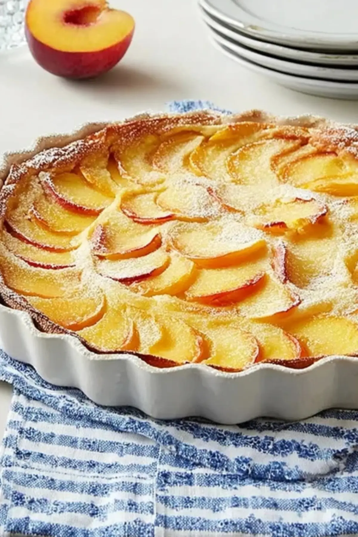 Nectarine Clafoutis