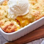 Nectarine Cobbler