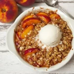 Nectarine Crisp with Cinnamon Oat