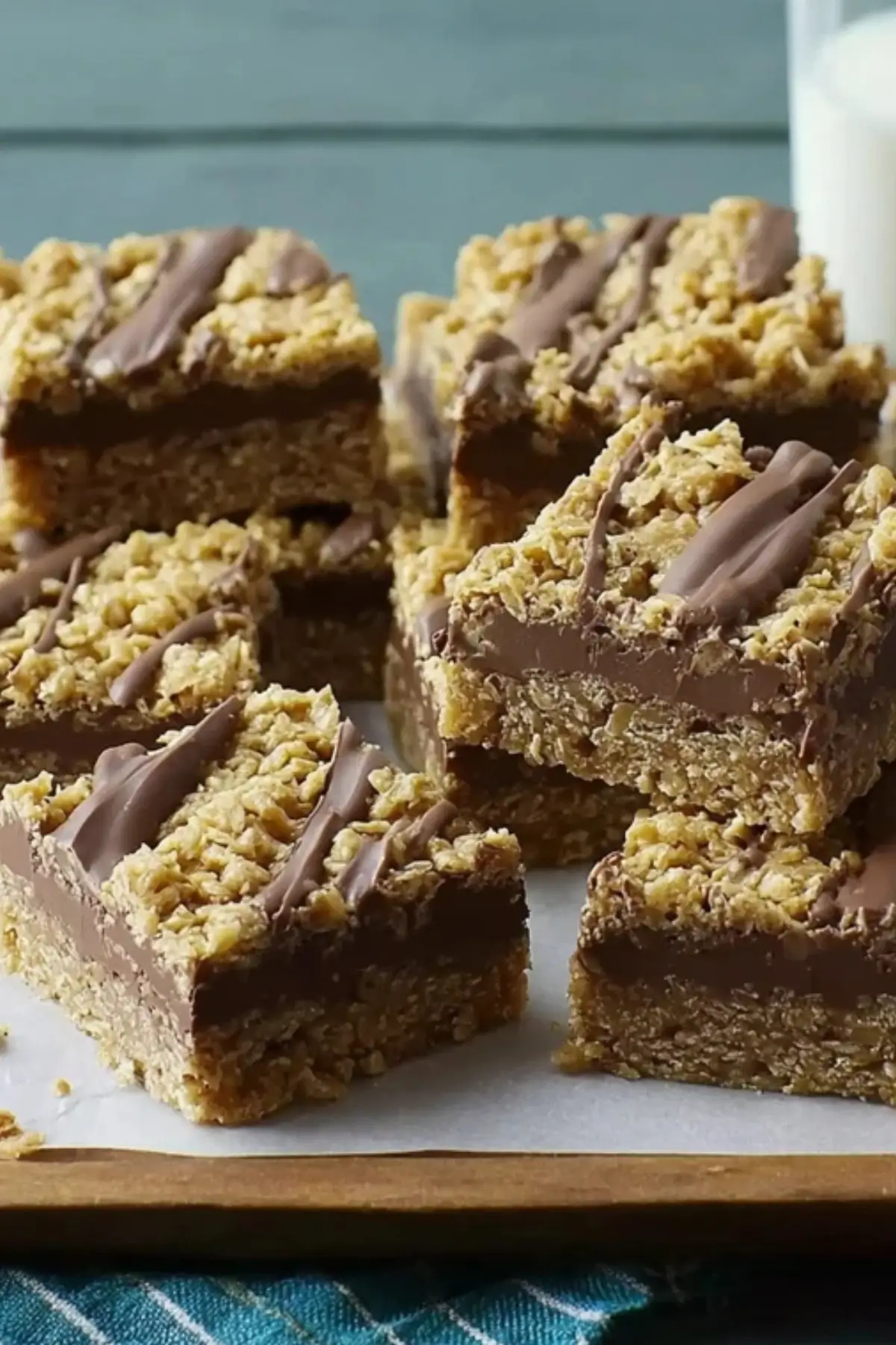 No-Bake Chocolate Oat Bars