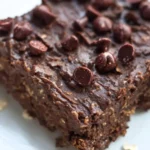 Oatmeal Breakfast Brownies