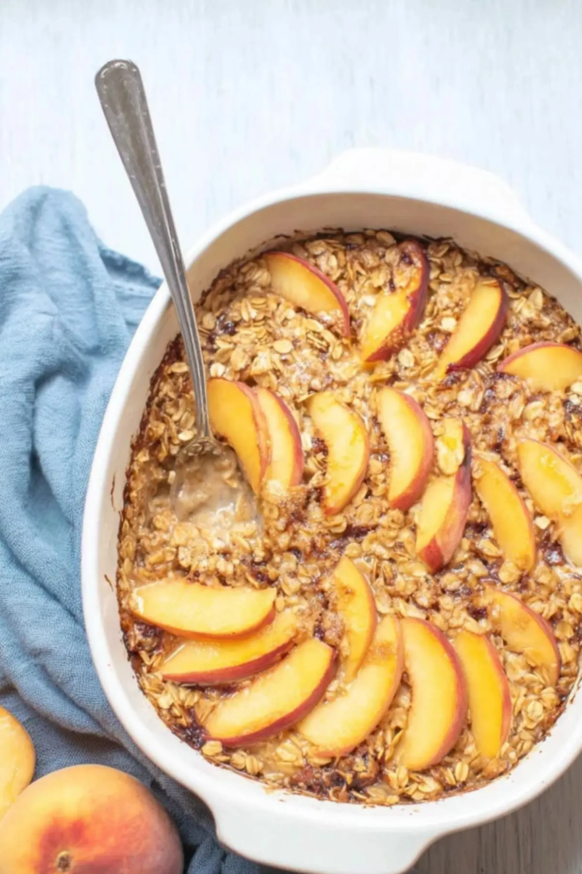 Peach Baked Oatmeal