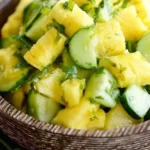 Pineapple Cucumber Salad
