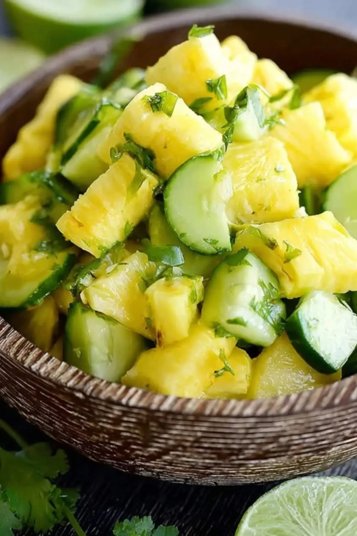 Pineapple Cucumber Salad