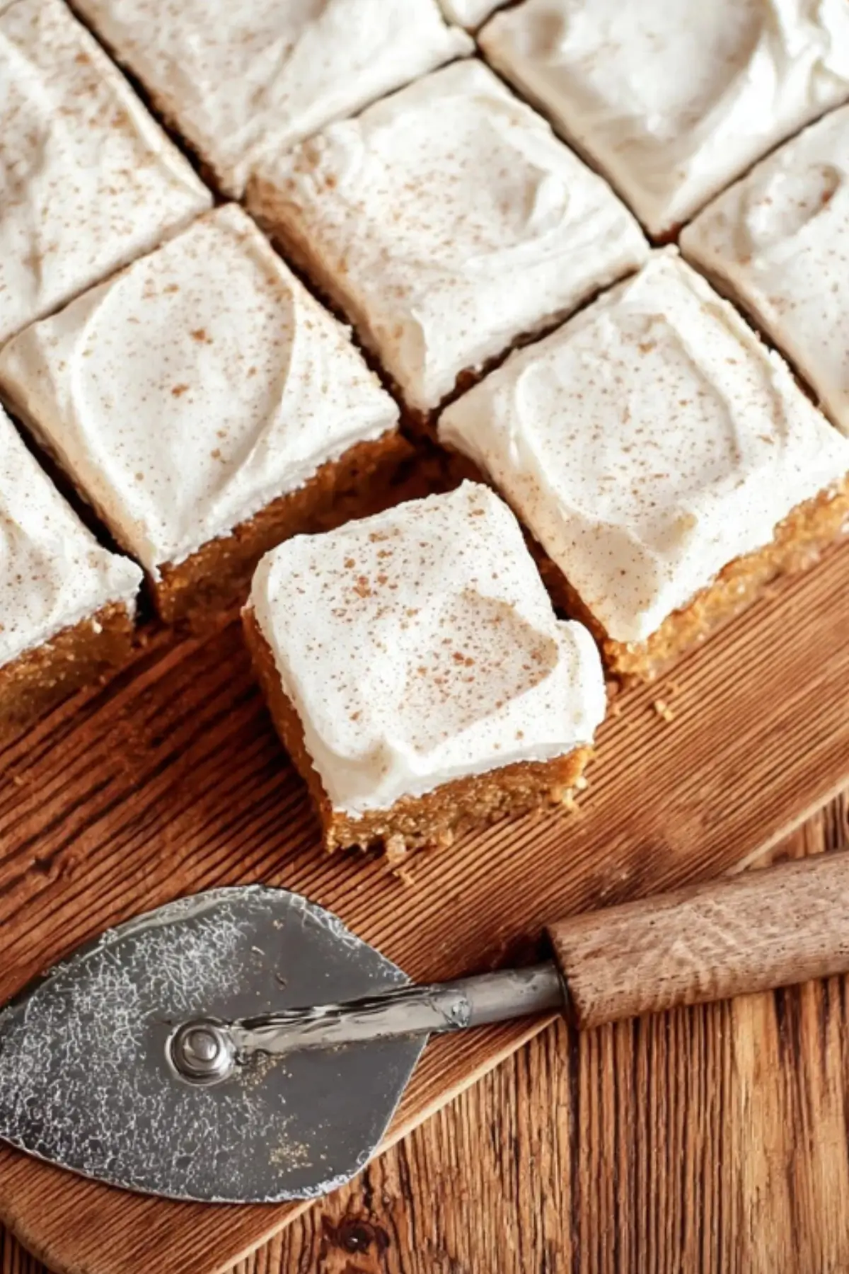 Pumpkin Bars with Cream Cheese Frosting