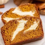 Pumpkin Cream Cheese Bread