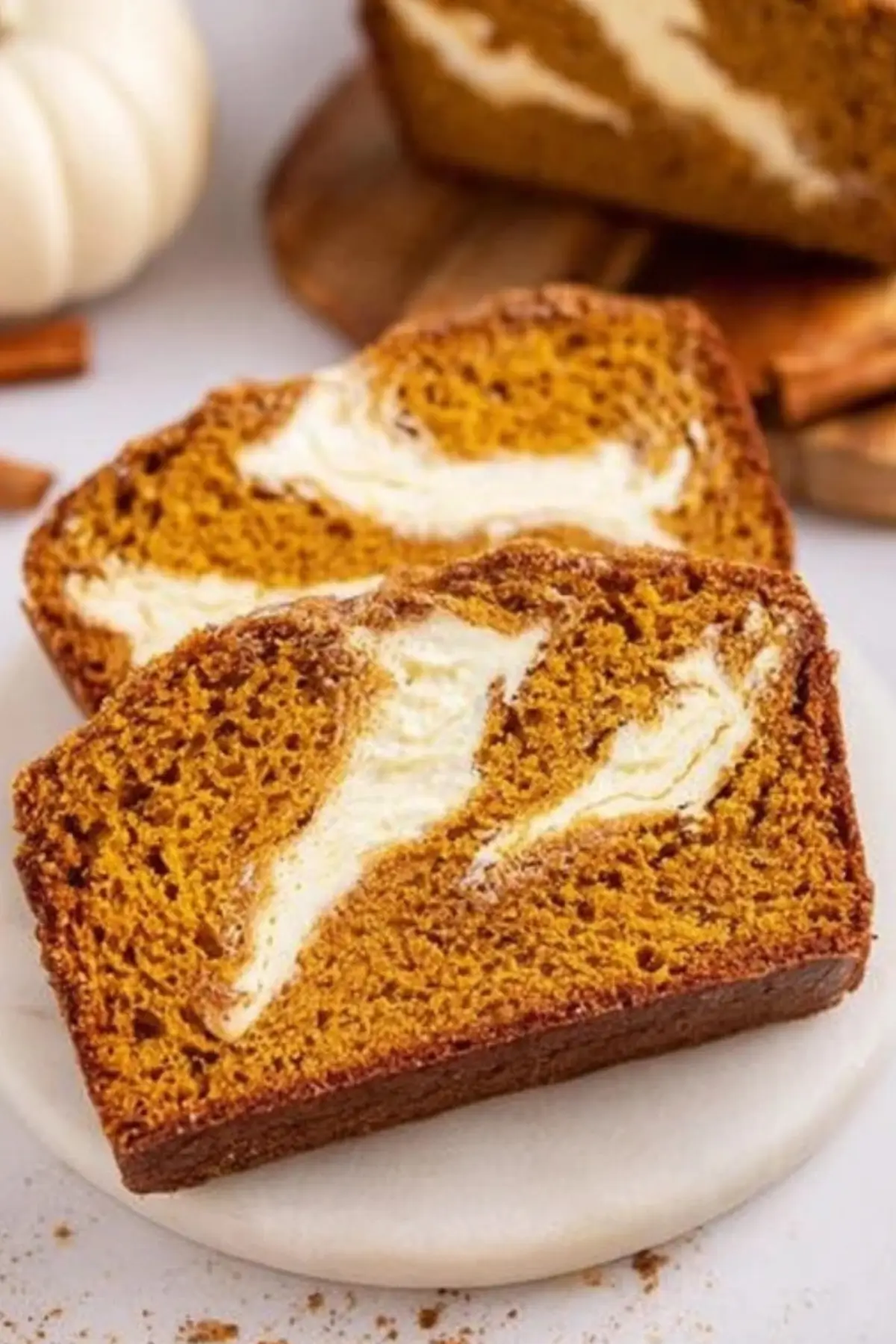 Pumpkin Cream Cheese Bread