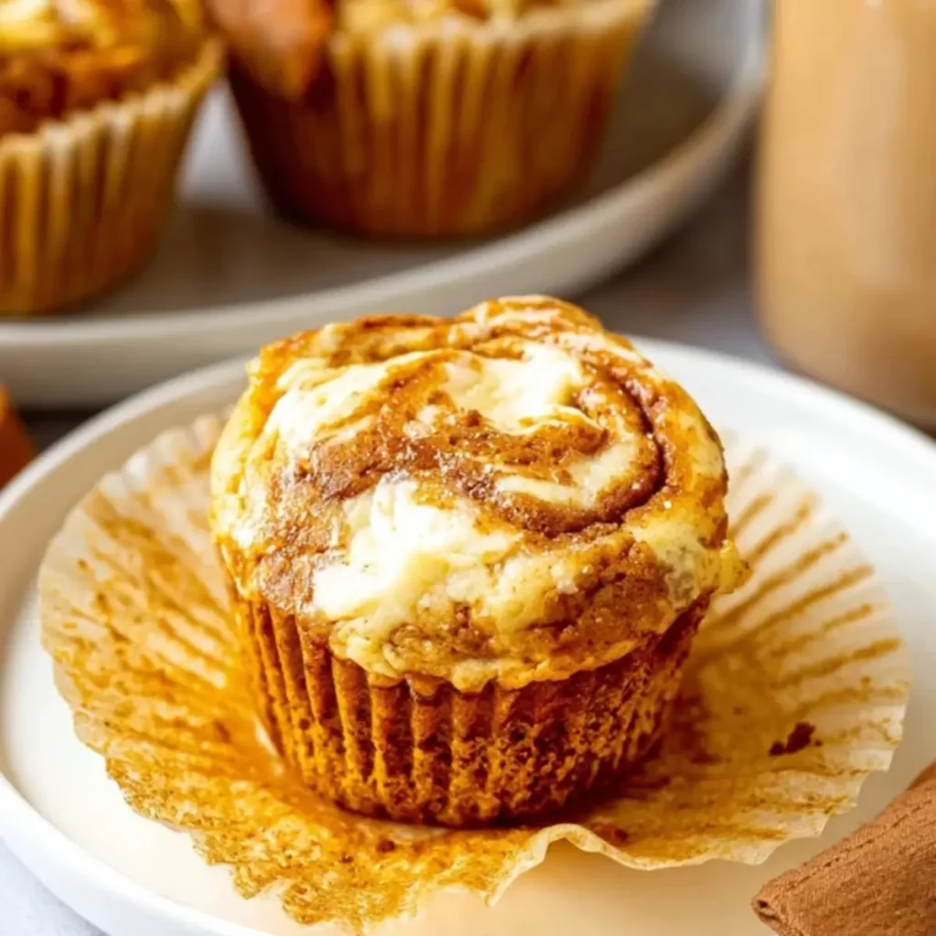 Pumpkin Cream Cheese Muffins