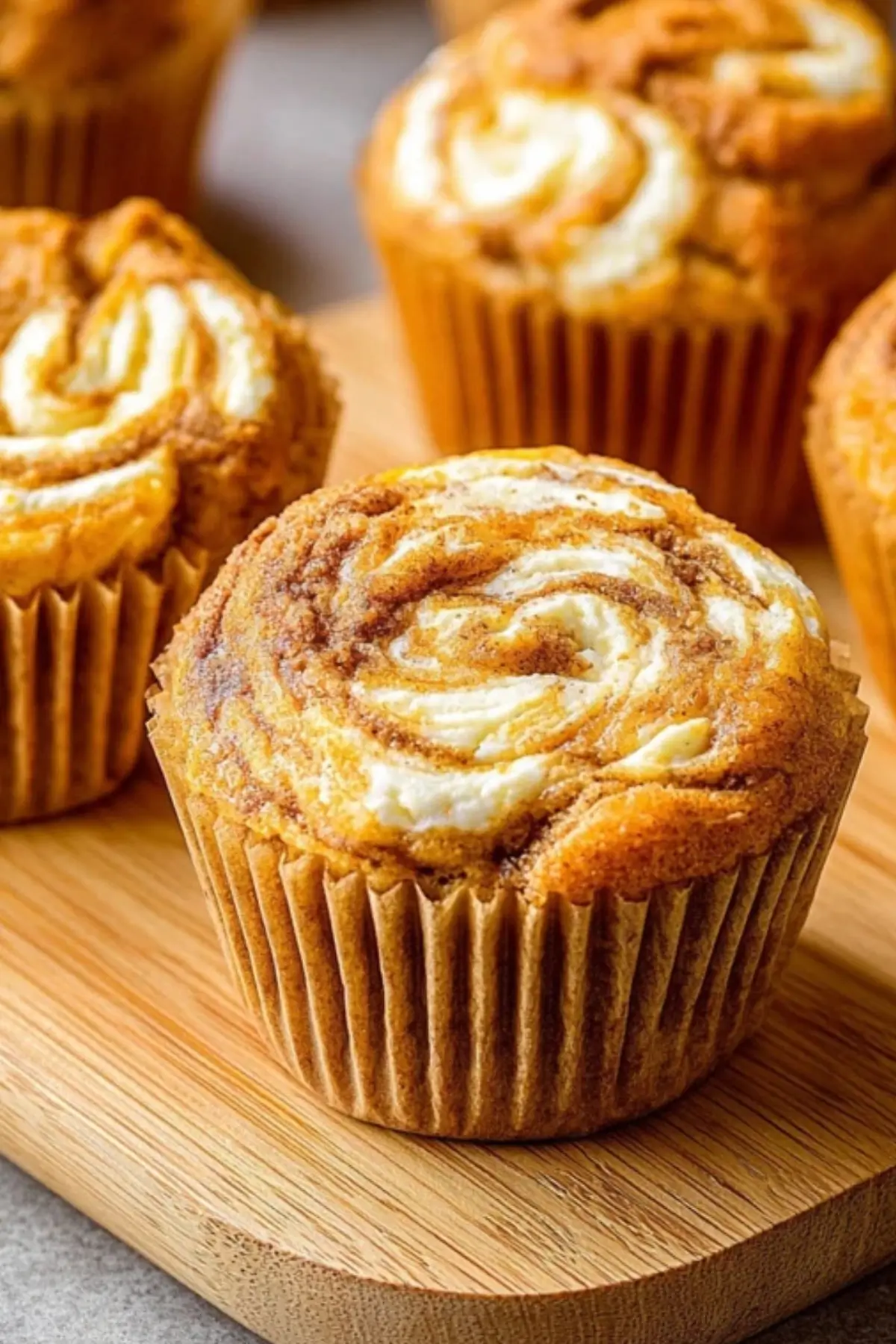 Pumpkin Cream Cheese Muffins