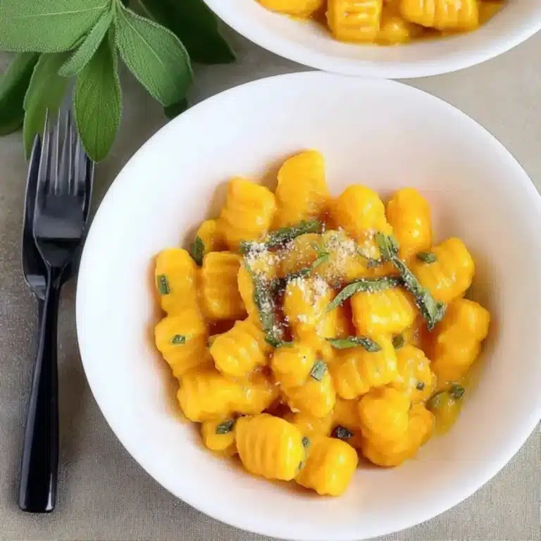 Pumpkin Gnocchi