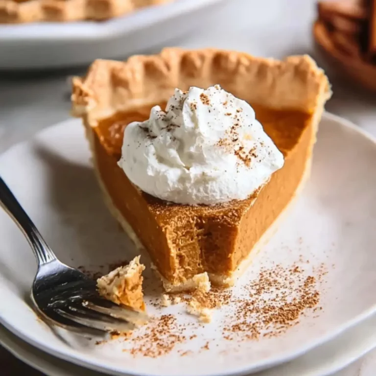 Pumpkin Pie Recipe