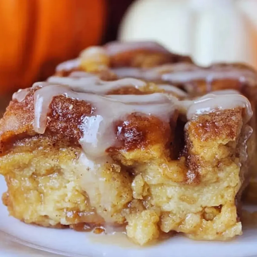 Pumpkin Spice Bread Pudding