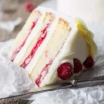 Raspberry Cake with Lemon Buttercream