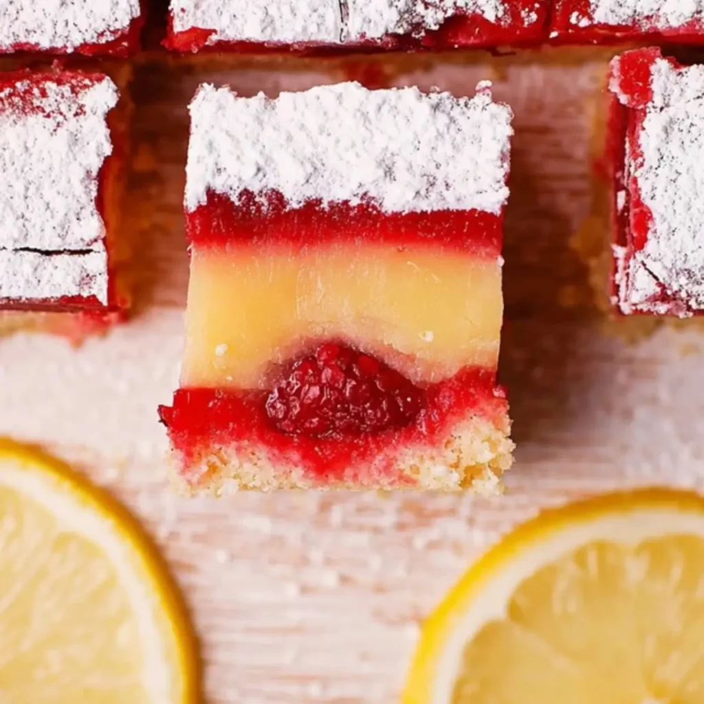 Raspberry Lemon Bars