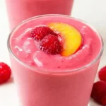Raspberry Peach Smoothie