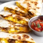 Sausage and Egg Breakfast Quesadillas