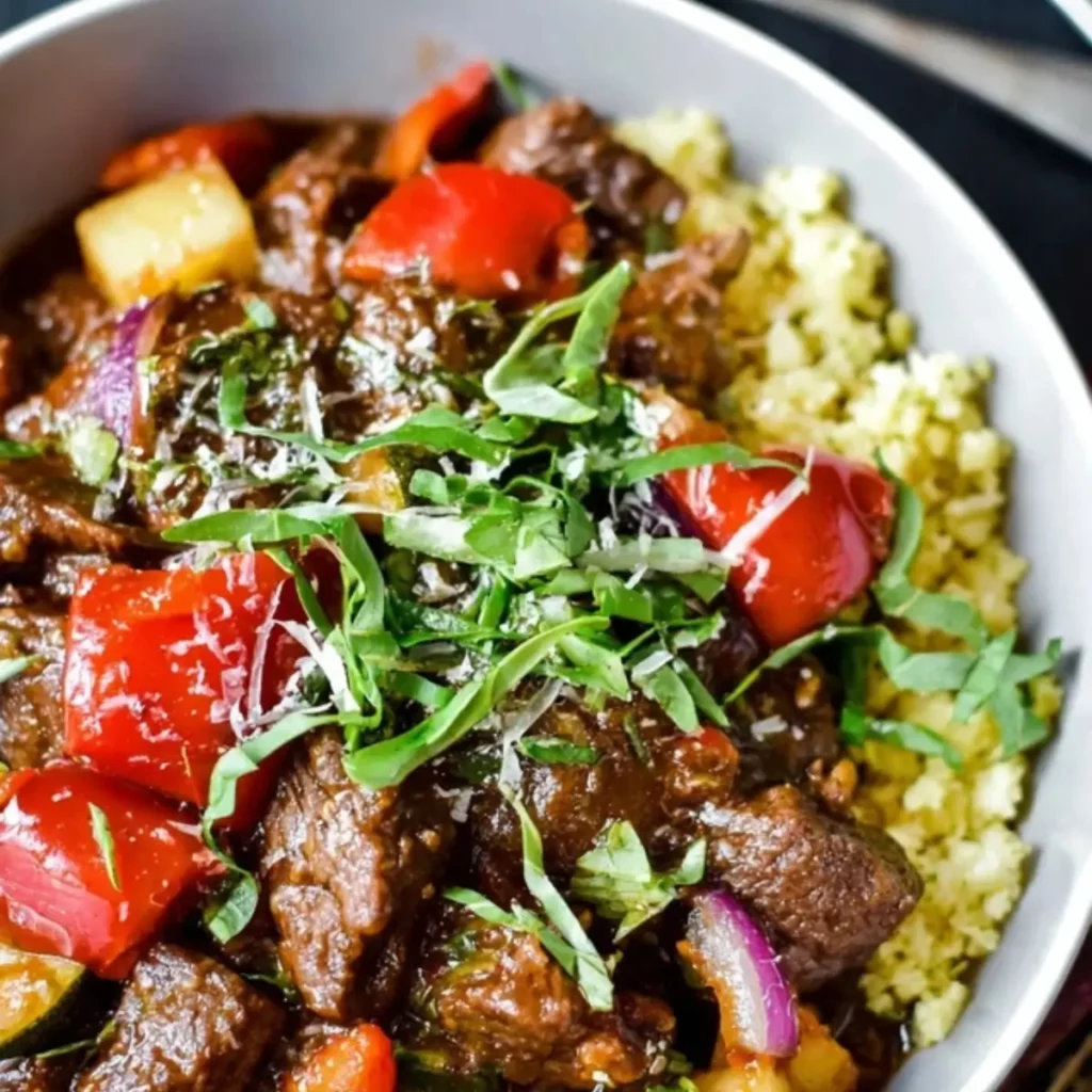Slow Cooked SUMMER Beef Casserole