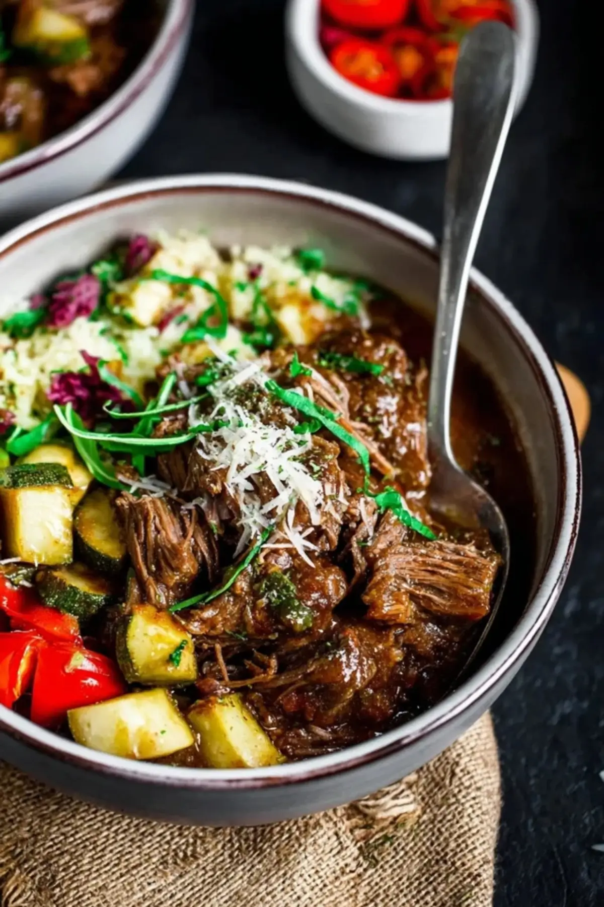 Slow Cooked SUMMER Beef Casserole