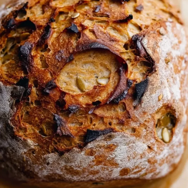 Sourdough Pumpkin Apple Bread
