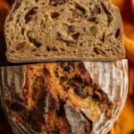 Sourdough Pumpkin Apple Bread