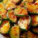 Spicy Korean Cucumber Salad
