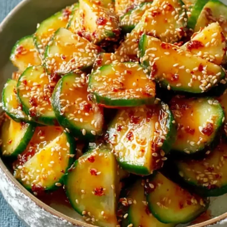 Spicy Korean Cucumber Salad