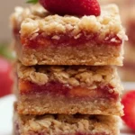 Strawberry Oatmeal Bars