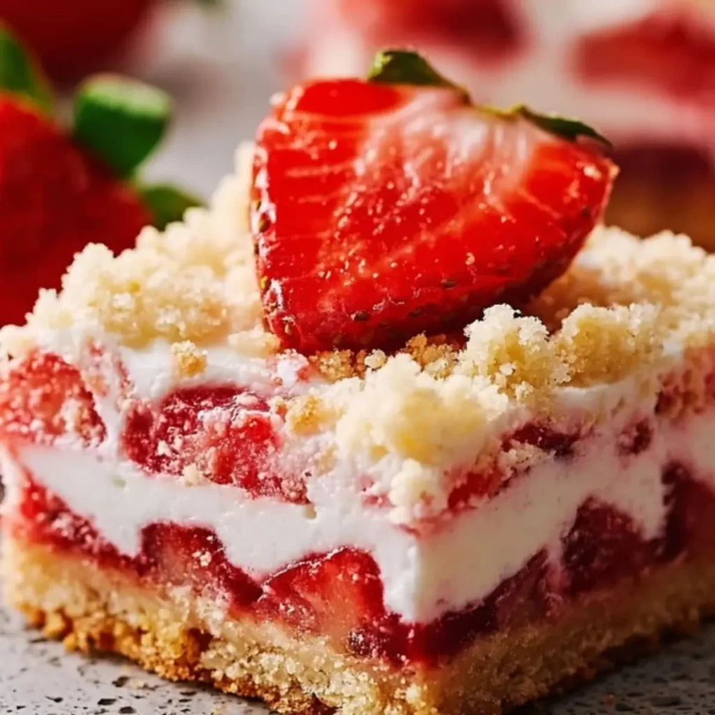 Strawberry Shortcake Bars